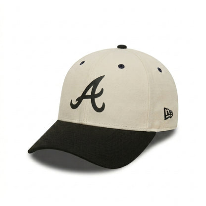 PAQUETE DE 10 PIEZA | GORRA BEISBOLERA | BEIGE CON NEGRO